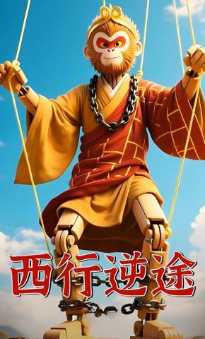 短剧《西行逆途》海报