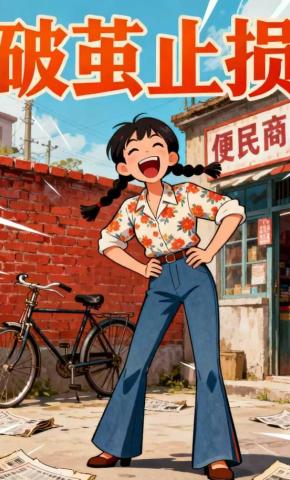 短剧《破茧止损》海报