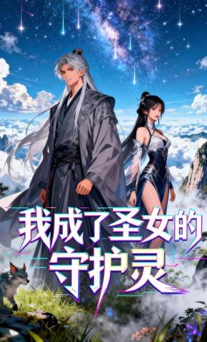 短剧《玄幻：我成了圣女的守护灵》海报