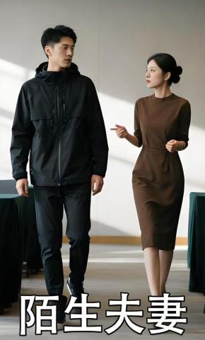 短剧《陌生夫妻》海报