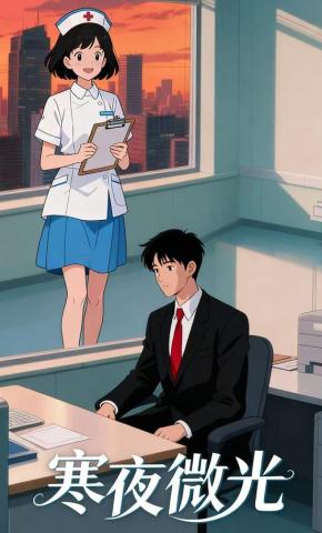 短剧《寒夜微光》海报