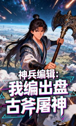 短剧《神兵编辑：我编出盘古斧屠神》海报