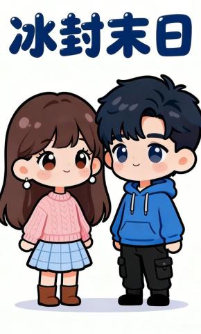 短剧《冰封末日》海报