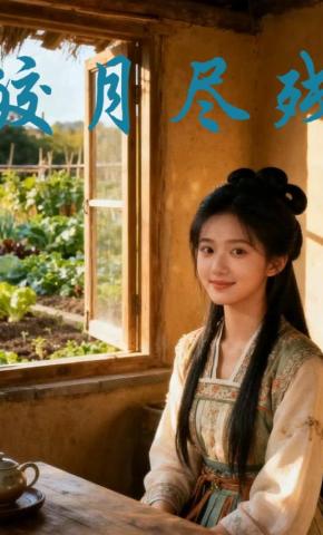 短剧《皎月尽残》海报