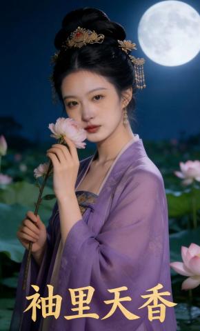 短剧《袖里天香》海报