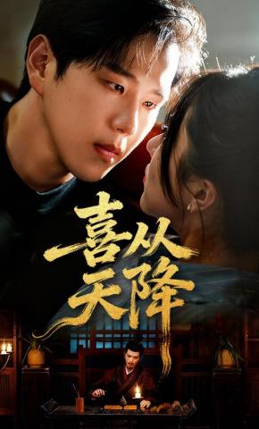 短剧《喜从天降》海报