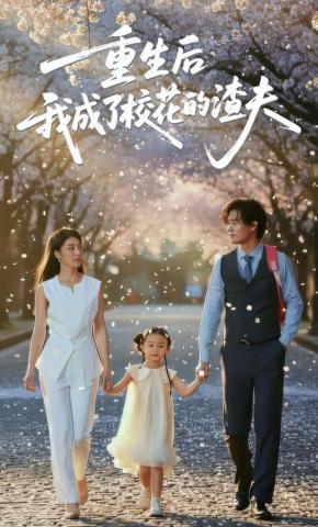 短剧《重生后我成了校花的渣夫》海报