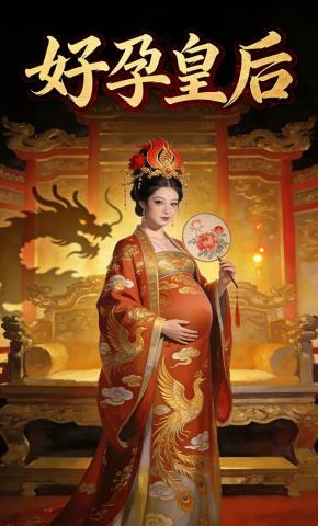 短剧《好孕皇后》海报