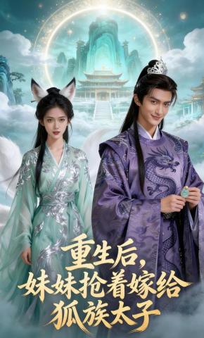 短剧《重生后，妹妹抢着嫁给狐族太子》海报