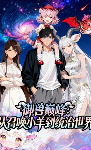 短剧《御兽巅峰：从召唤小羊到统治世界》海报