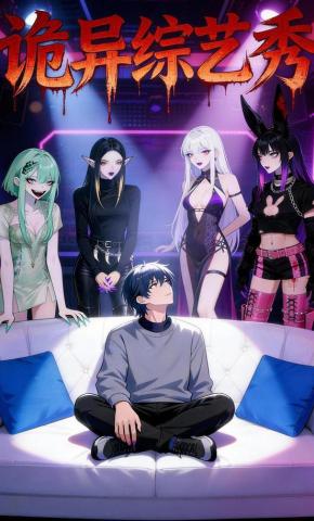 短剧《诡异综艺秀》海报