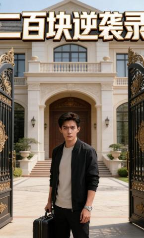 短剧《二百块逆袭录》海报