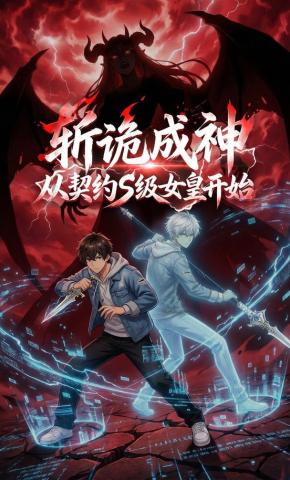 短剧《斩诡成神：从契约S级女皇开始》海报