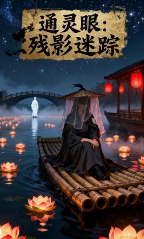 短剧《通灵眼：残影迷踪》海报