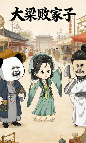 短剧《大梁败家子 第一季》海报