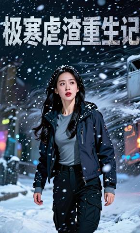 短剧《极寒虐渣重生记》海报