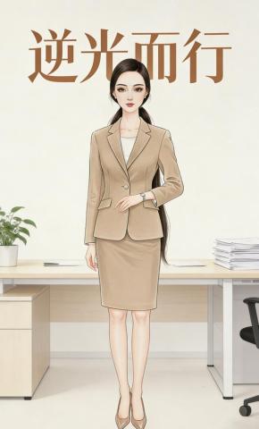 短剧《逆光而行》海报