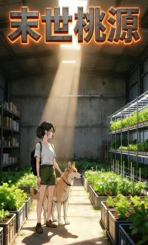 短剧《末世桃源》海报