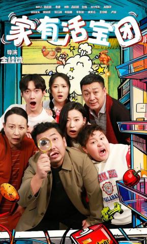 短剧家有活宝团海报