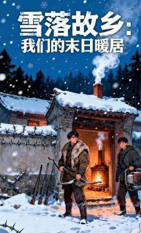 短剧《雪落故乡：我们的末日暖居》海报