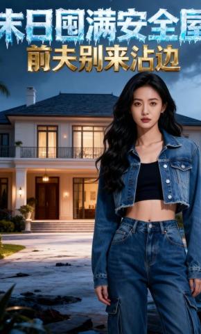 短剧《末日囤满安全屋，前夫别来沾边》海报
