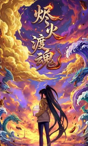 短剧《烬火渡魂》海报