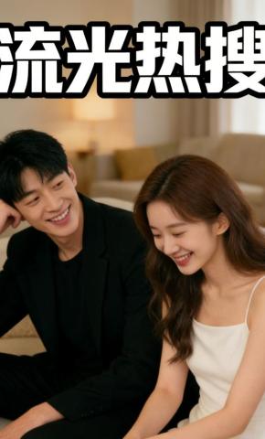 短剧《流光热搜》海报
