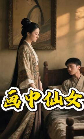 短剧《画中仙女》海报