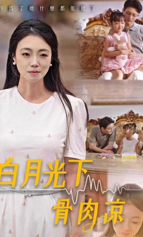 短剧《白月光下骨肉凉》海报