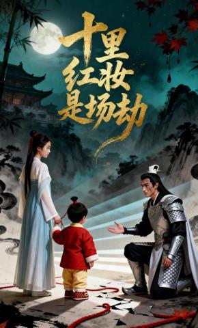 短剧《十里红妆是场劫》海报