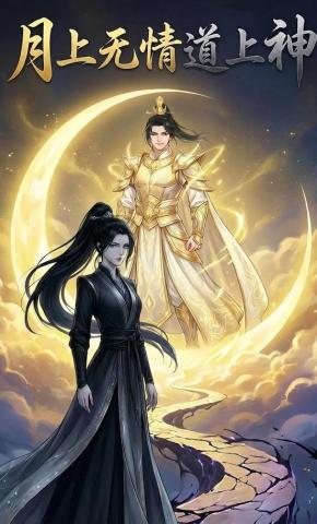 短剧《月上无情道上神》海报