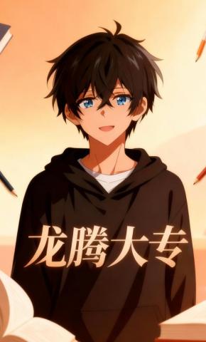 短剧《龙腾大专》海报