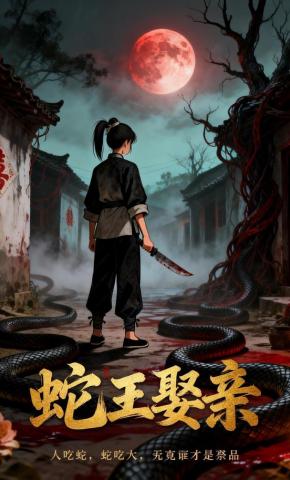 短剧《蛇王娶亲》海报