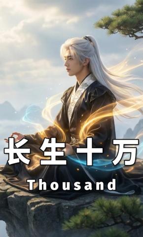 短剧《长生十万》海报