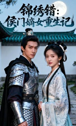 短剧《锦绣错：侯门嫡女重生记》海报