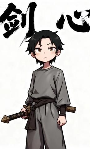 短剧《剑心》海报