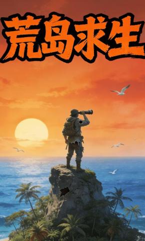 短剧《荒岛求生》海报