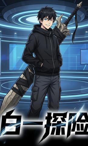 短剧《白一探险》海报