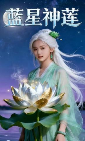 短剧《蓝星神莲》海报