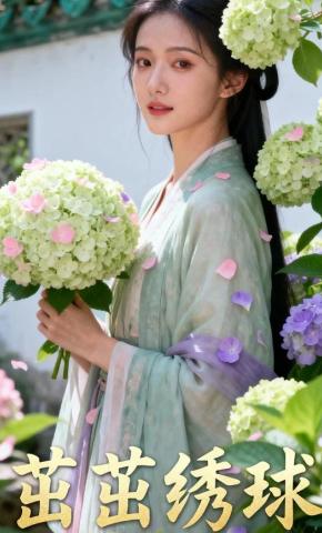 短剧《茁茁绣球》海报