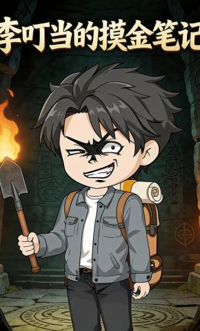 短剧《李叮当的摸金笔记》海报
