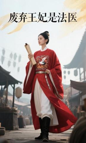短剧《废弃王妃是法医》海报