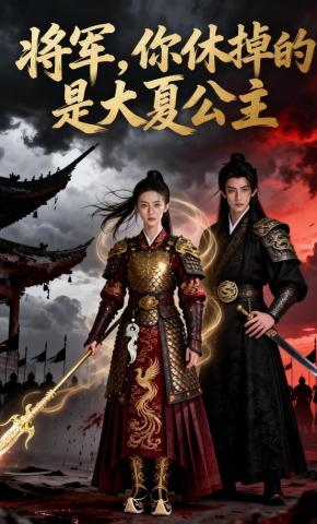 短剧《将军，你休掉的是大夏公主》海报