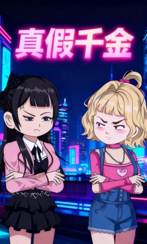 短剧《真假千金》海报