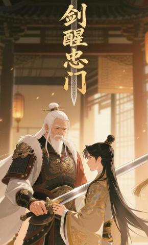 短剧《剑醒忠门》海报