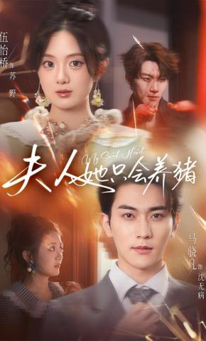 短剧夫人她只会养猪海报