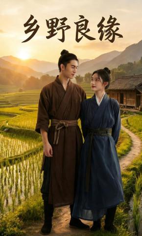 短剧《乡野良缘》海报