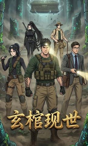 短剧玄棺现世海报