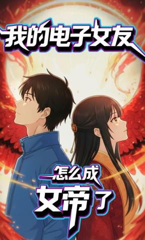 短剧《我的电子女友怎么成女帝了》海报