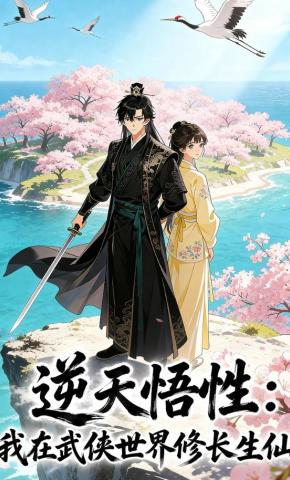 短剧《逆天悟性：我在武侠世界修⻓⽣仙》海报